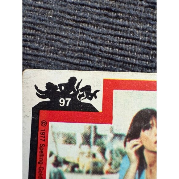 1977 Charlie’s Angels Trading Card #97 – “On to a New Adventure!” - Picture 2 of 9